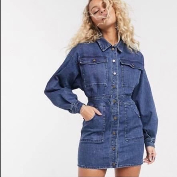 NEW * Free People * Indigo Bo Dress - Picture 3 of 7